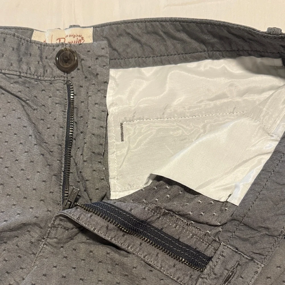 Classic Gray Men's Flat Front Shorts - Picture 12 of 12